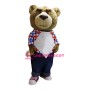 Superb Teddy Bear Mascot Costume