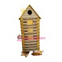 Wooden House Mascot Costume