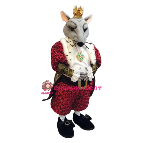 King Mouse Mascot Costume