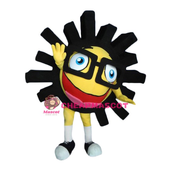 Superb Happy Sun Mascot Costume