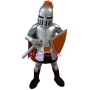 Superb Lightweight Silver Knight Mascot Costume