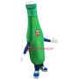 Green Beer Bottle Mascot Costume
