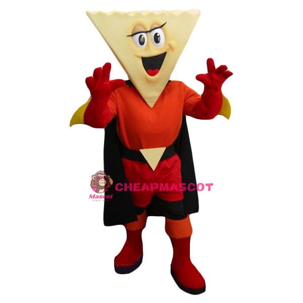 Triangular Biscuits Boy Mascot Costume