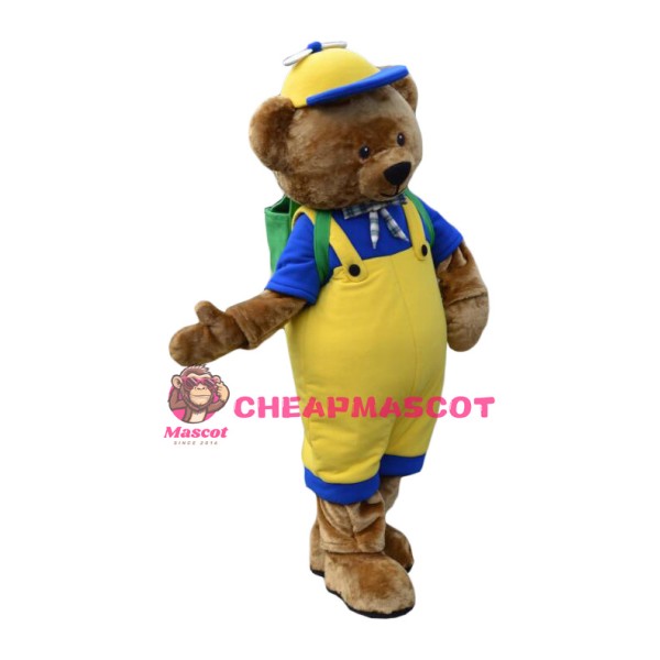 School Bear Mascot Costume