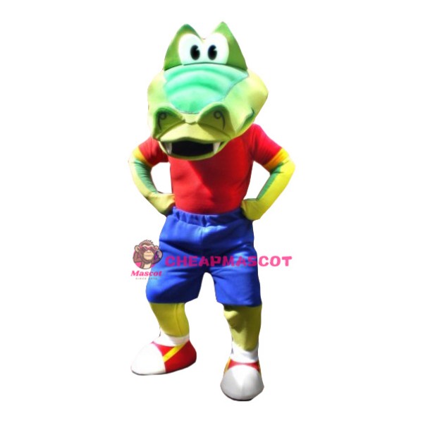 Lovely Crocodile Mascot Costume