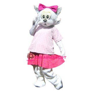 Beautiful Female Cat Mascot Costume