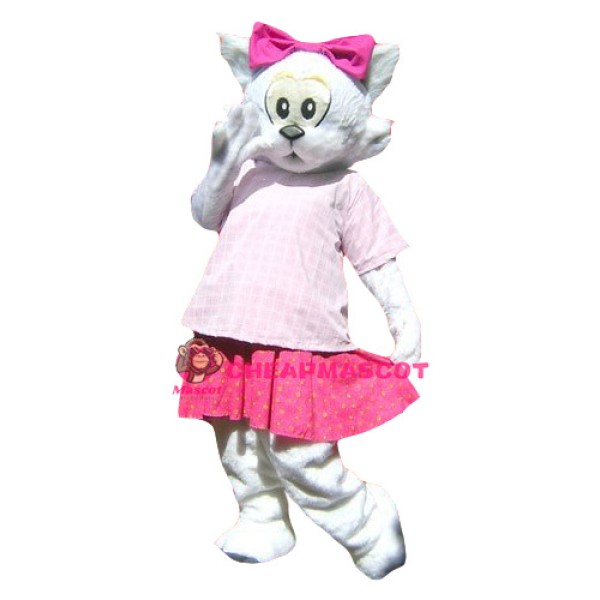 Beautiful Female Cat Mascot Costume