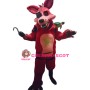 Rockstar Foxy Mascot Costume