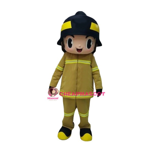 Lovely Lightweight Firemen Mascot Costume