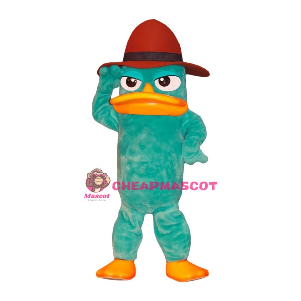 Cartoon Platypus Mascot Costume