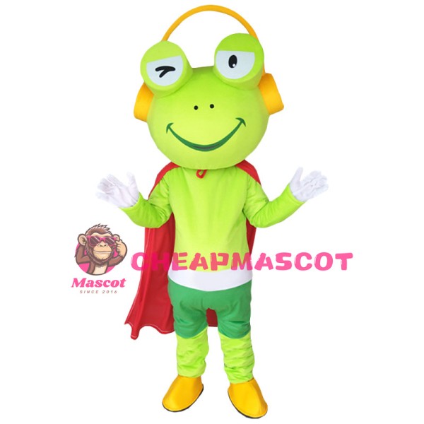 Music Frog Mascot Costume