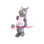 Lovely Rhino Mascot Costume