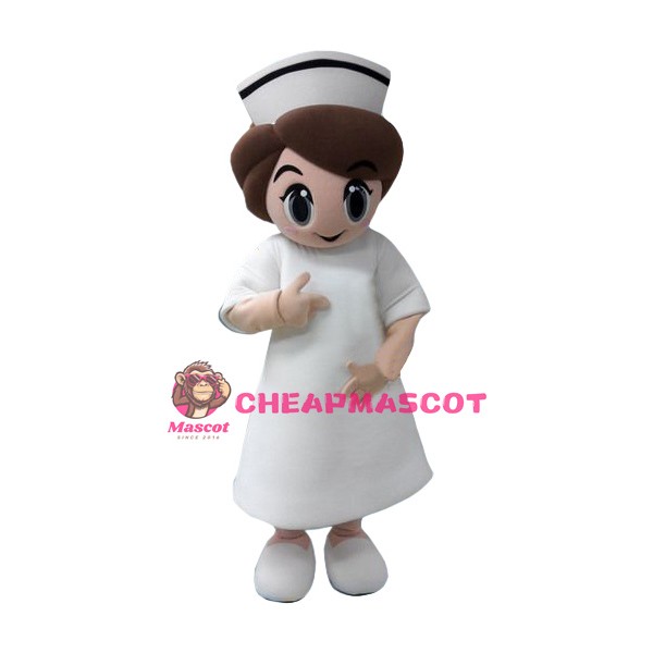 Lovely Nurse Mascot Costume