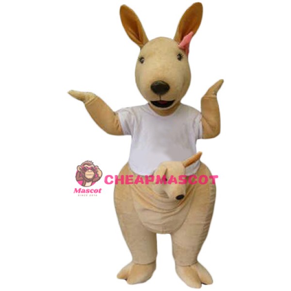 Lovely Lightweight Kangaroo Mascot Costume