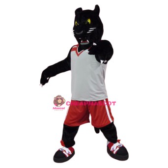 Superb Black Panther Mascot Costume