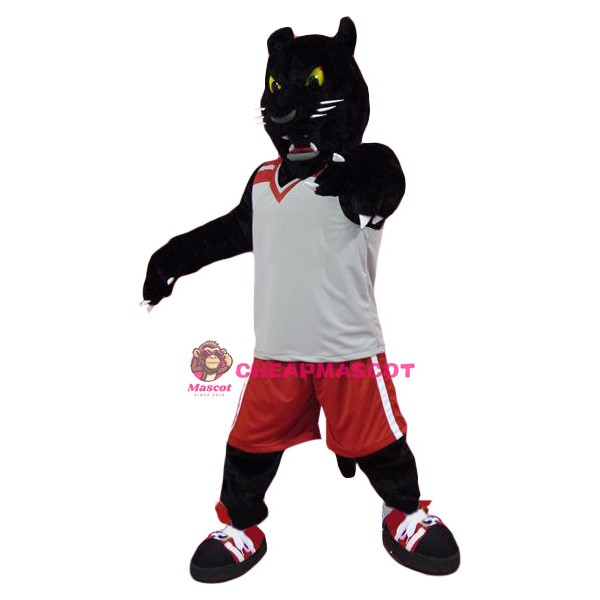 Superb Black Panther Mascot Costume