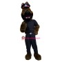 Friendly Police Dog Mascot Costume