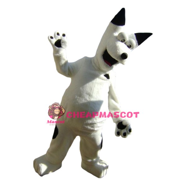 Friendly Lightweight Dalmatian Dog Mascot Costume