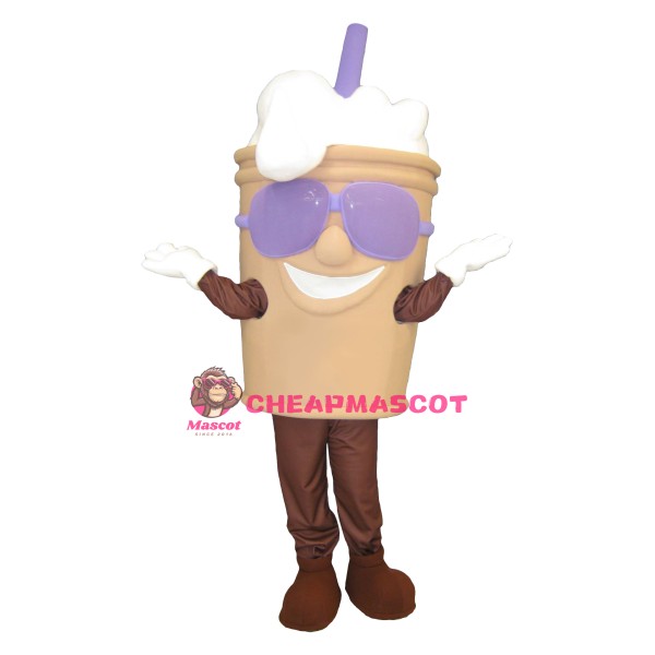 Coffee Milk Drink Mascot Costume