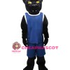 Yellow Eye Panther Mascot Costume