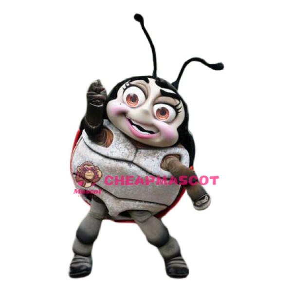 Happy Ladybug Mascot Costume