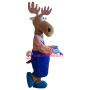 Funny Lightweight Moose Mascot Costume