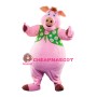 Superb Pink Pig Boy Mascot Costume