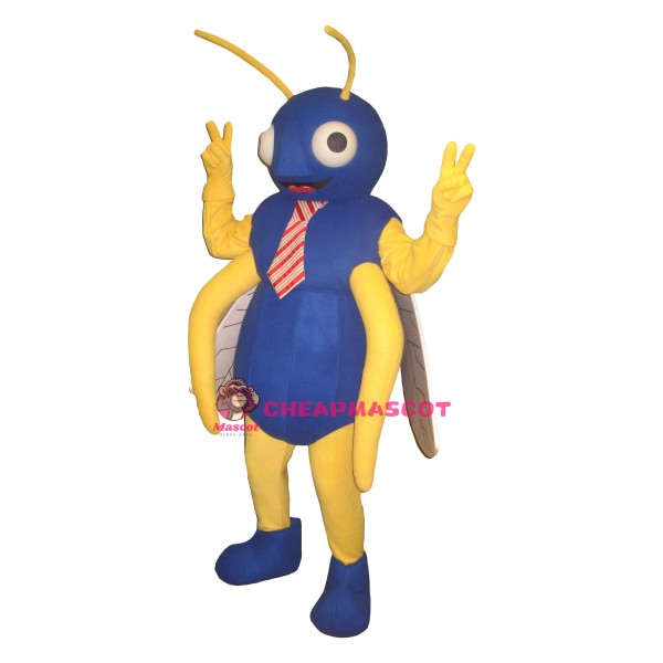 Big Blue Bug Mascot Costume