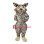 Friendly Lightweight Wildcat Mascot Costume