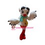 Beautiful White Seabird Mascot Costume