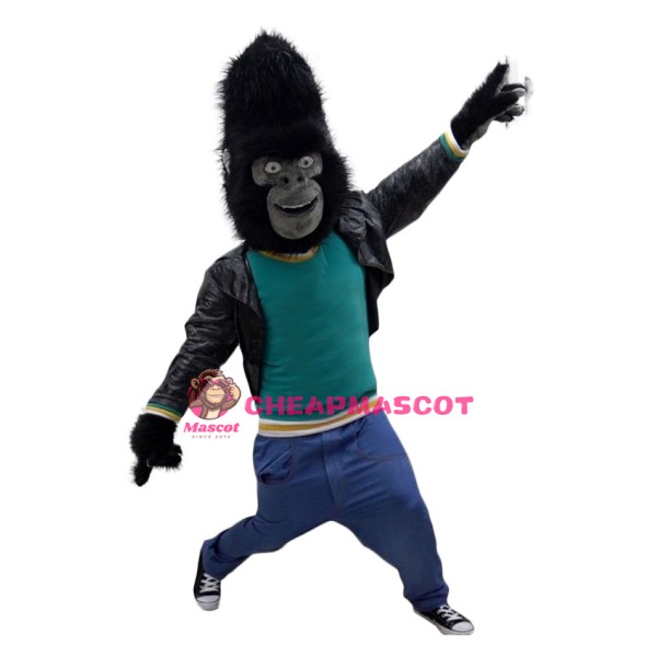 Superb Lightweight Gorilla Mascot Costume