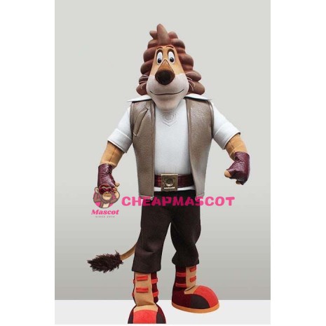 Superb Max Lion Mascot Costume