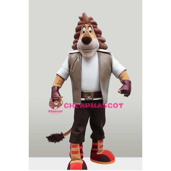 Superb Max Lion Mascot Costume