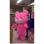 Lovely Pink Bear Mascot Costume