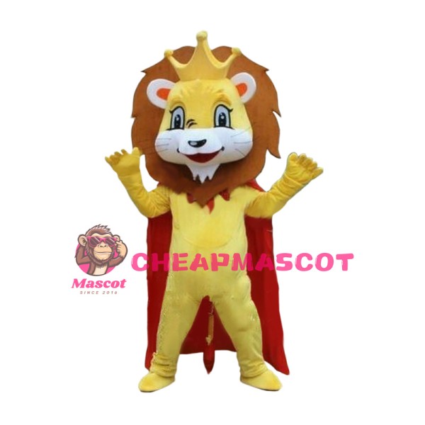 Affordable King Lion Mascot Costume
