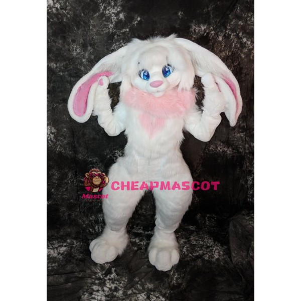 Lovely Lightweight White Rabbit Mascot Costume