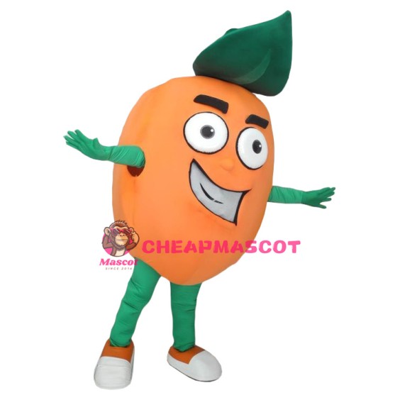 Superb Orange Mascot Costume