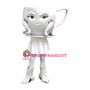 White Coffee Cup Mascot Costume