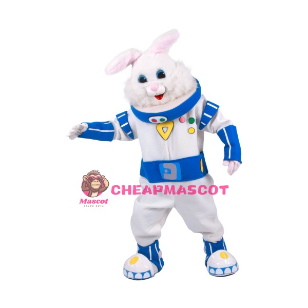 Bunny Astronaut Mascot Costume