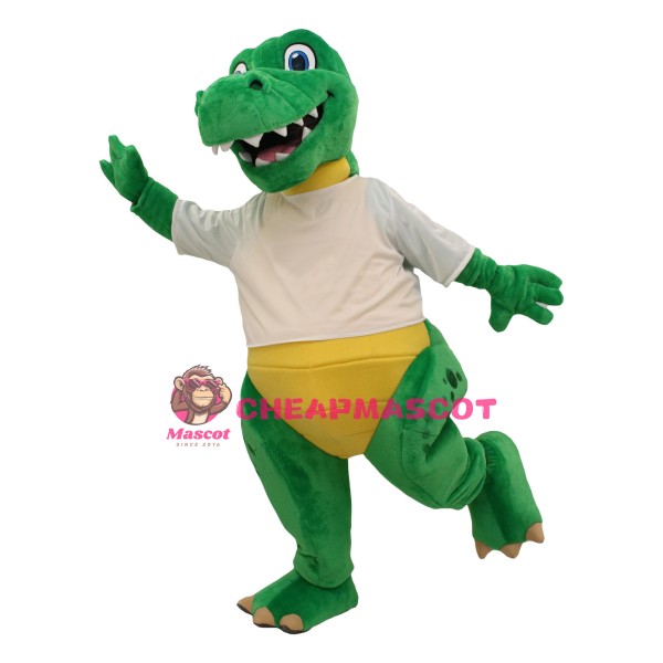 Cute Lightweight Crocodile Mascot Costume