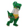Cute Lightweight Crocodile Mascot Costume