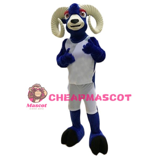Friendly Lightweight Sport Ram Mascot Costume