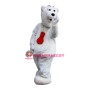 Cute Lightweight Polar Bear Mascot Costume