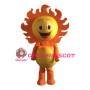 Friendly Lightweight Sun Mascot Costume