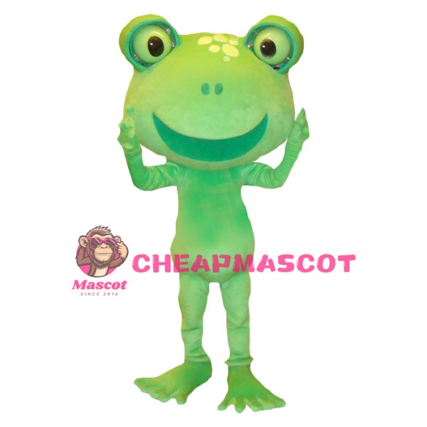 Affordable Green Lightweight Frog Mascot Costume