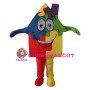 Building Block House Mascot Costume