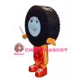 Large Car Wheel Tire Mascot Costume