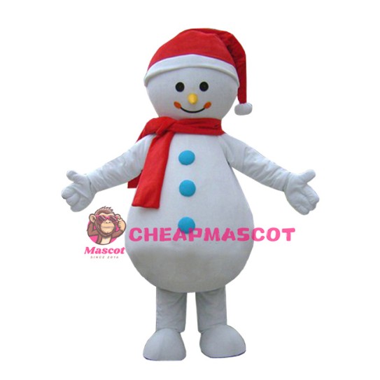 Affordable Snowman Mascot Costume