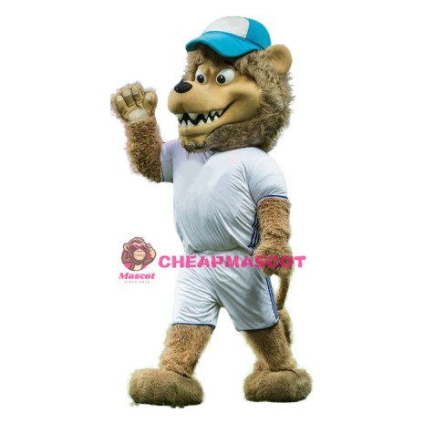 Friendly Sport Lightweight Lion Mascot Costume