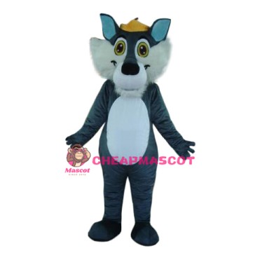 Affordable Wolf Mascot Costume
